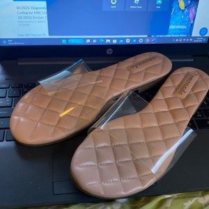 Clear flat Sandals!